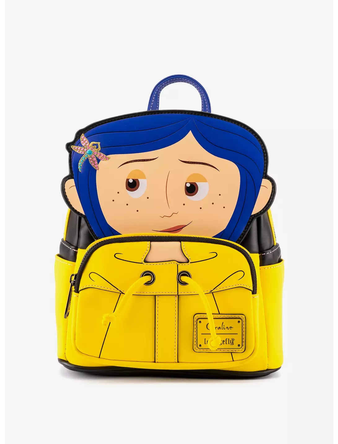 Loungefly Laika Coraline Raincoat Cosplay Womens Double Strap Shoulder Bag