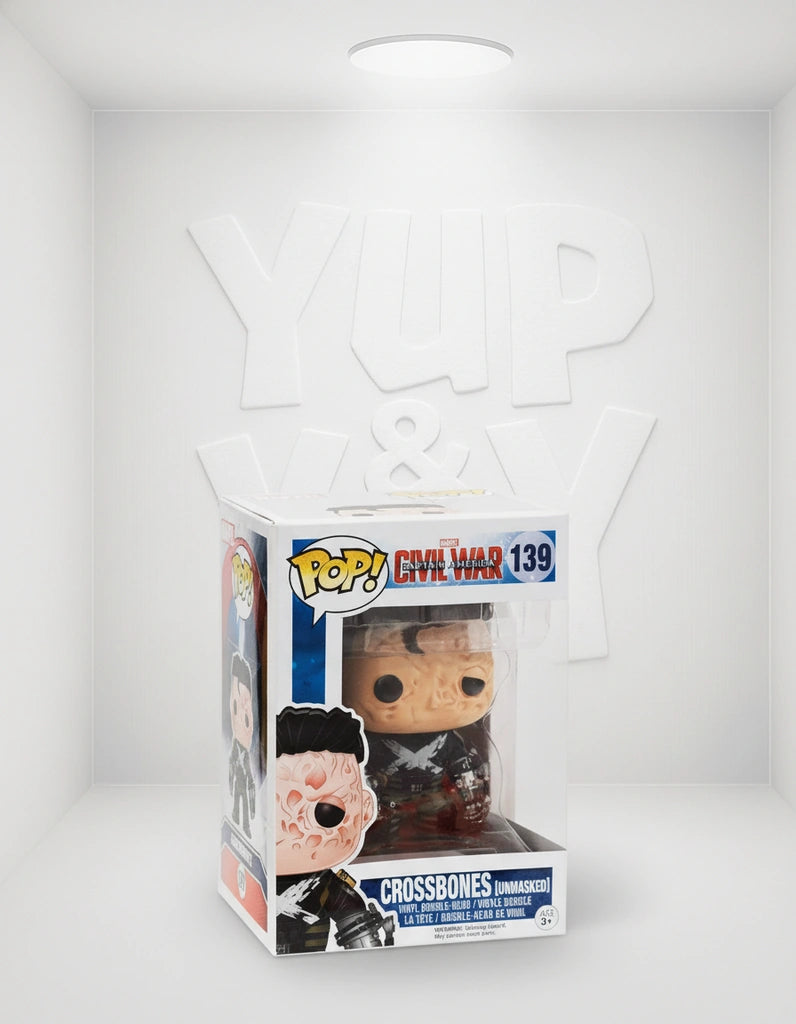 Captain America: Civil War Crossbones Unmasked Dorbz Vinyl Figure - Entertainment Earth Exclusive