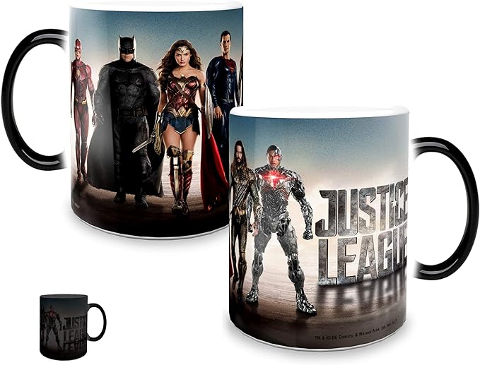 Morphing Mugs DC Comics Justice League Movie (Group) Heat-Sensitive Mug (2017 SDCC Exclusive)