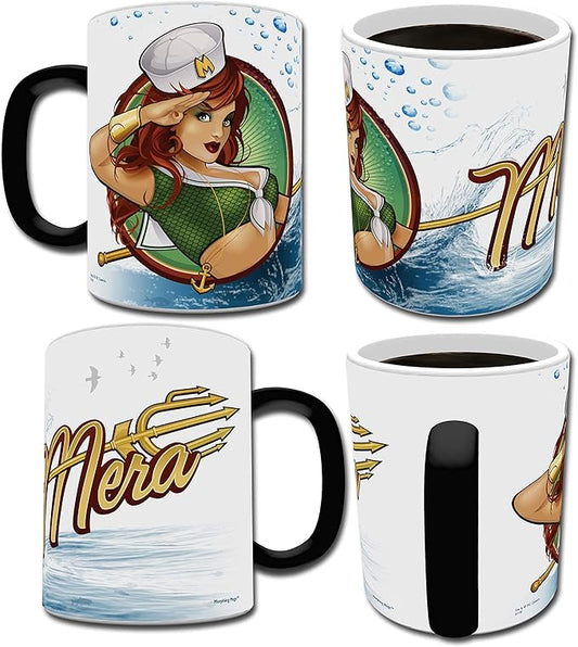 Morphing Mugs DC Comics Justice League (Mera Bombshell) Heat-Sensitive Mug
