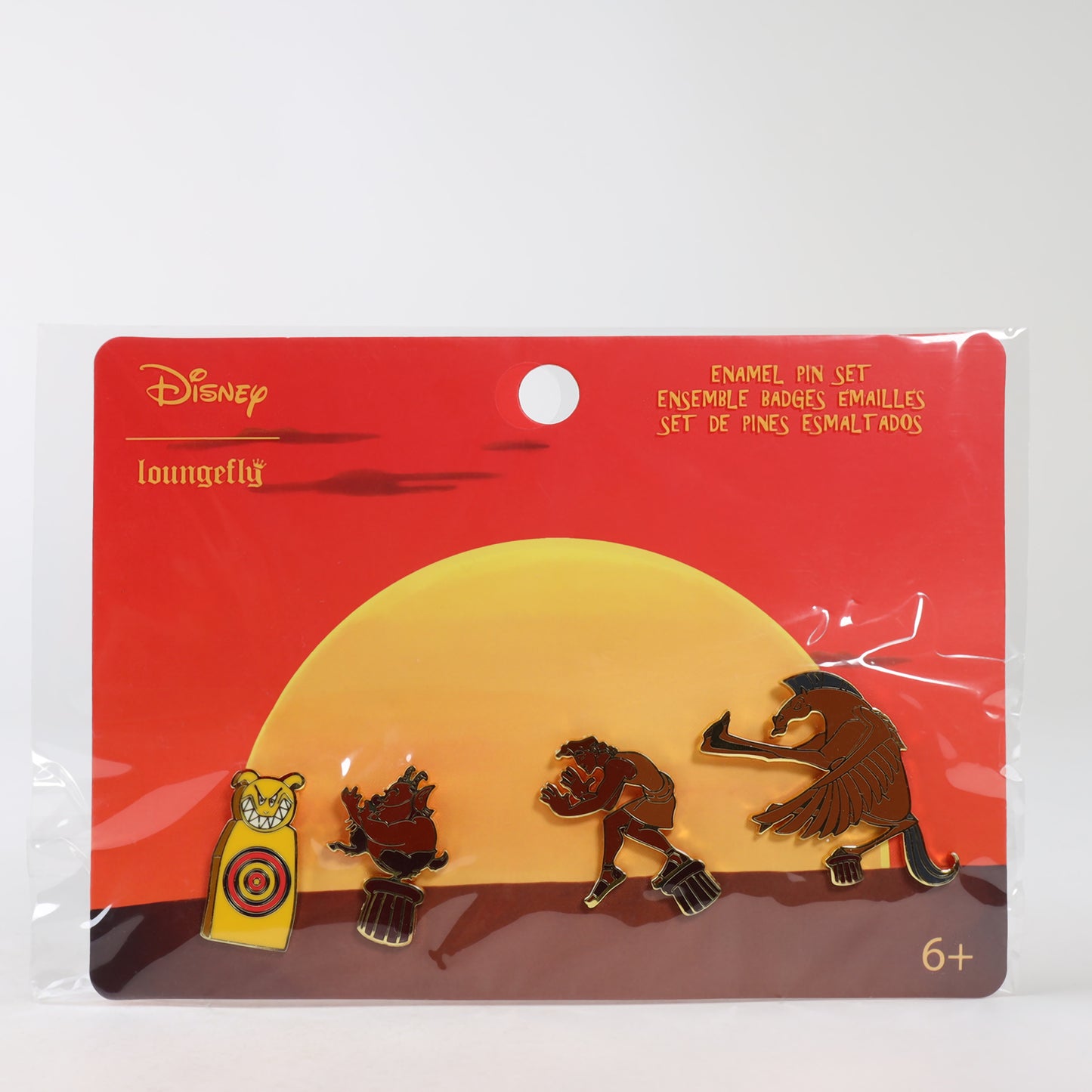 Loungefly Disney - Hercules Sunset 25th Anniversary Pin Set