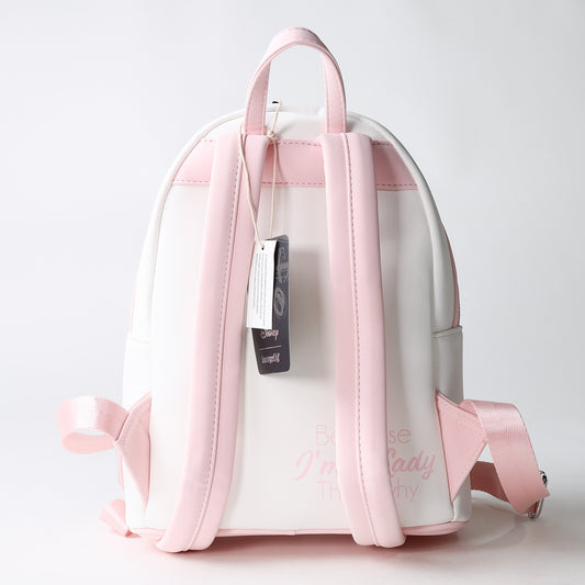 LF Disney Marie floral footsy Mini Backpack