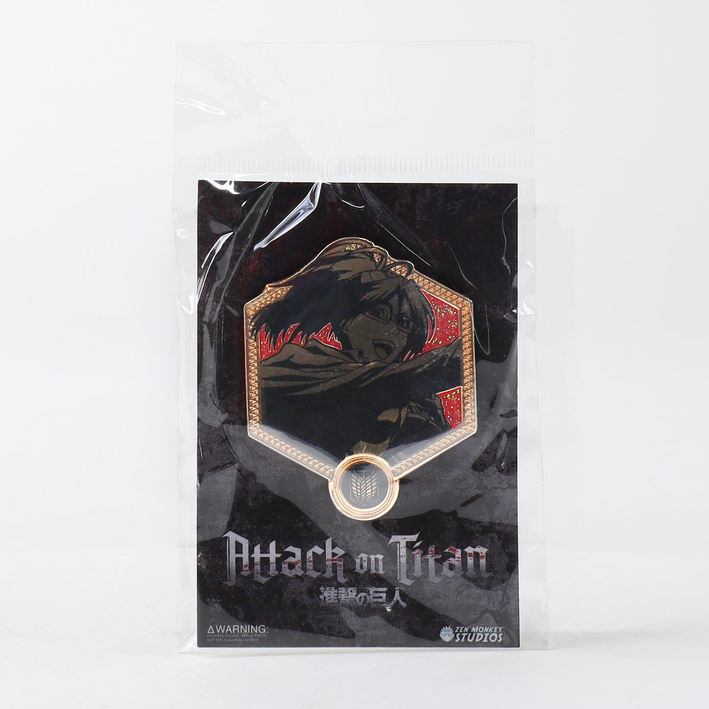 Zen Monkey Studios Attack On Titan - Golden Series Hange Zoe Collectible Enamel Pin