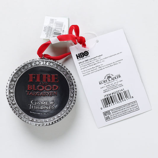 Game of Thrones Targaryen Sigil Ornament