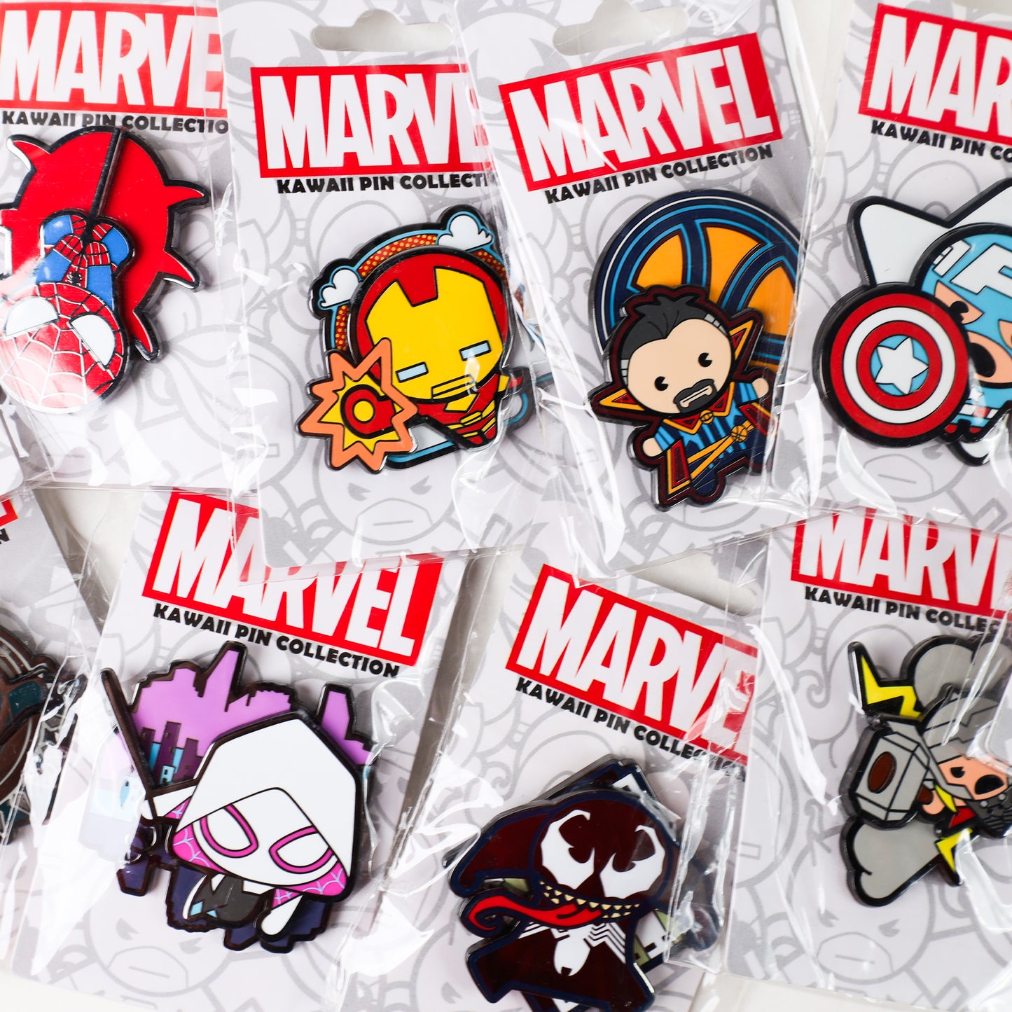 Marvel Kawaii Pin Collection - Captain America