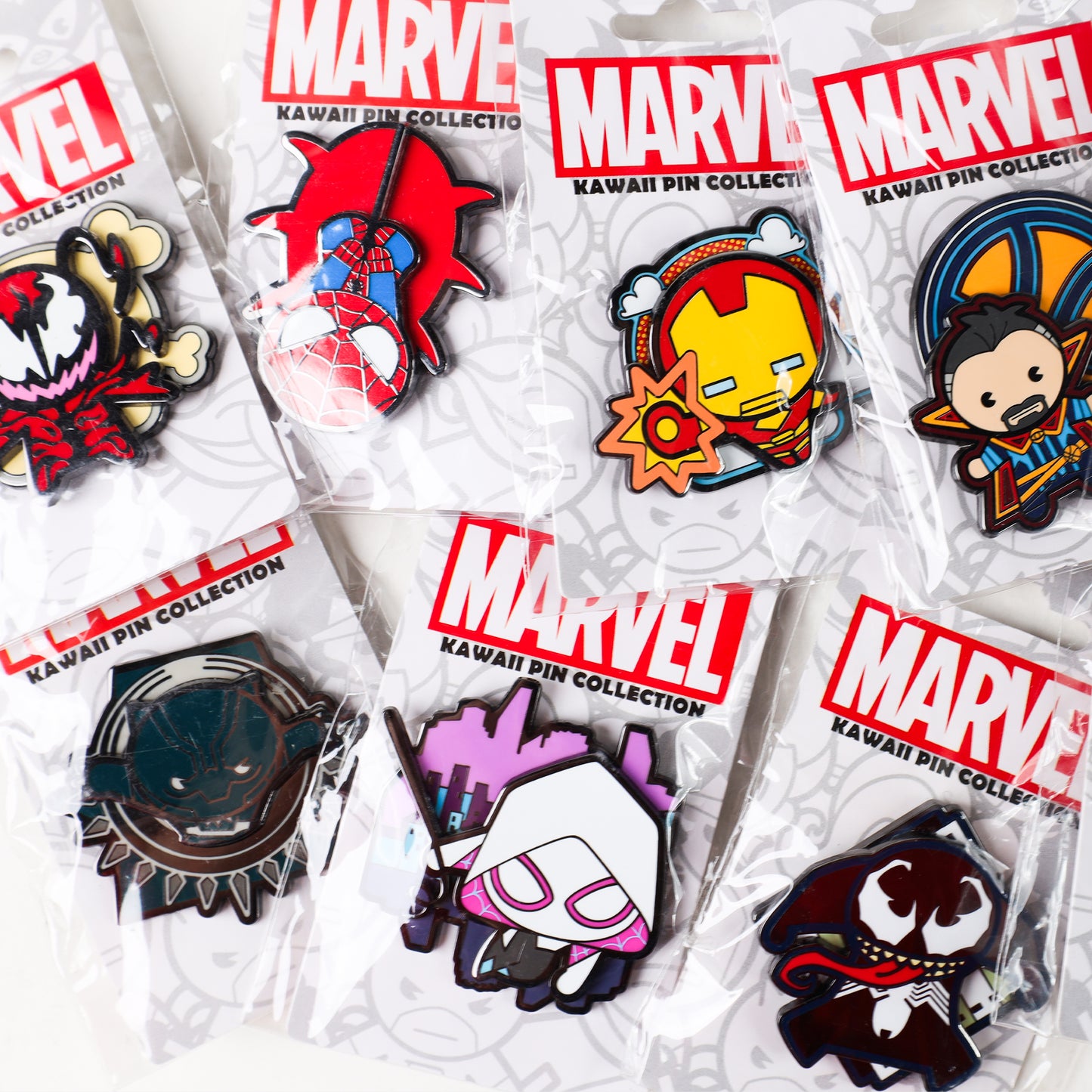 Marvel Kawaii Pin Collection - Spider-Man