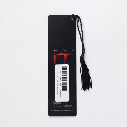 IT Chapter One – Bookmark with Tassle – Pennywise The Clown – You’ll Float Too