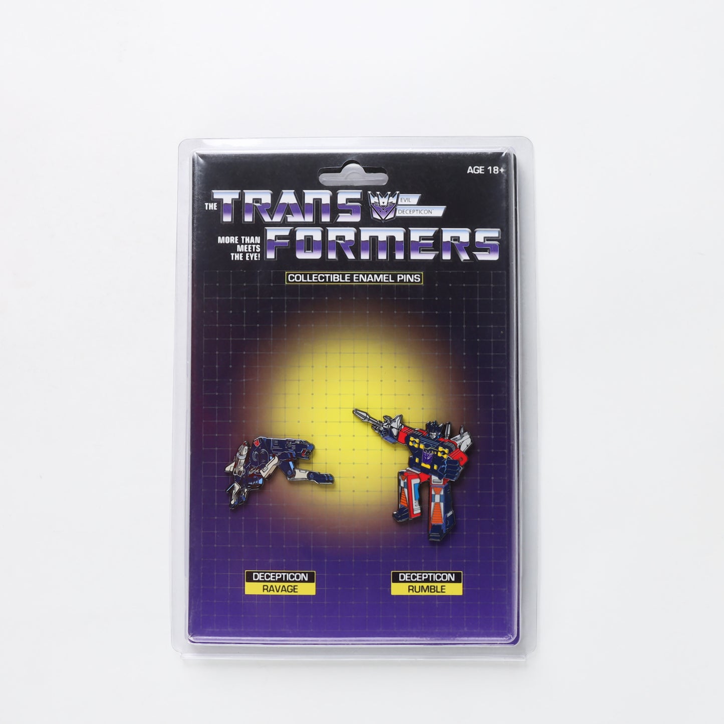 Transformers: Ravage and Rumble Retro Pin Set
