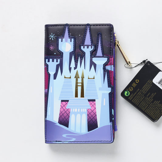 Loungefly DISNEY Cinderella Castle Series Flap Wallet Magical Coach