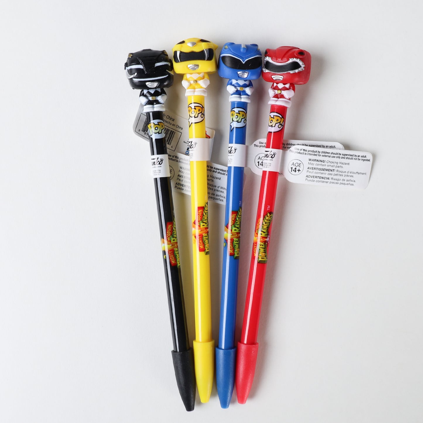 Funko Pop! Mighty Morphin Power Rangers Pen Topper Set (4pcs)