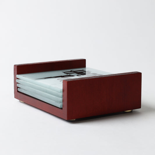 Trend Setters World of Harry Potter "Symbols" StarFire Prints Glass Coaster Set