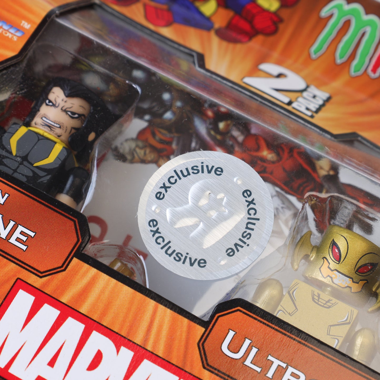 Diamond Select Toys Marvel Minimates Wave 18 - Wolverine and Ultron Drone