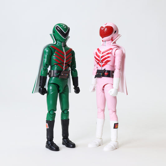 Evolution Toys Himitsu Sentai Gorenger - Momoranger & Midoranger