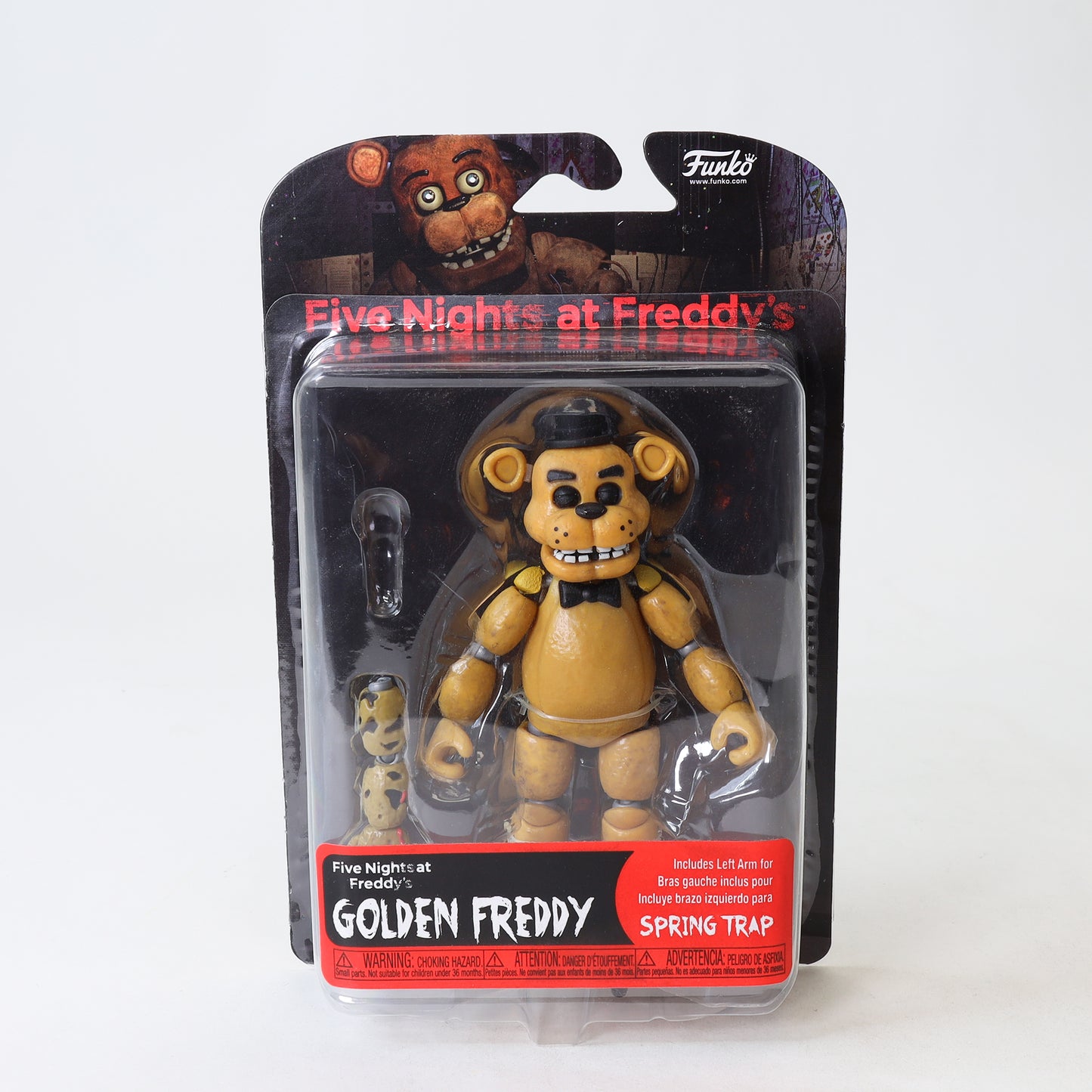 FUNKO ARTICULATED ACTION FIGURE FNAF - GOLDEN FREDDY