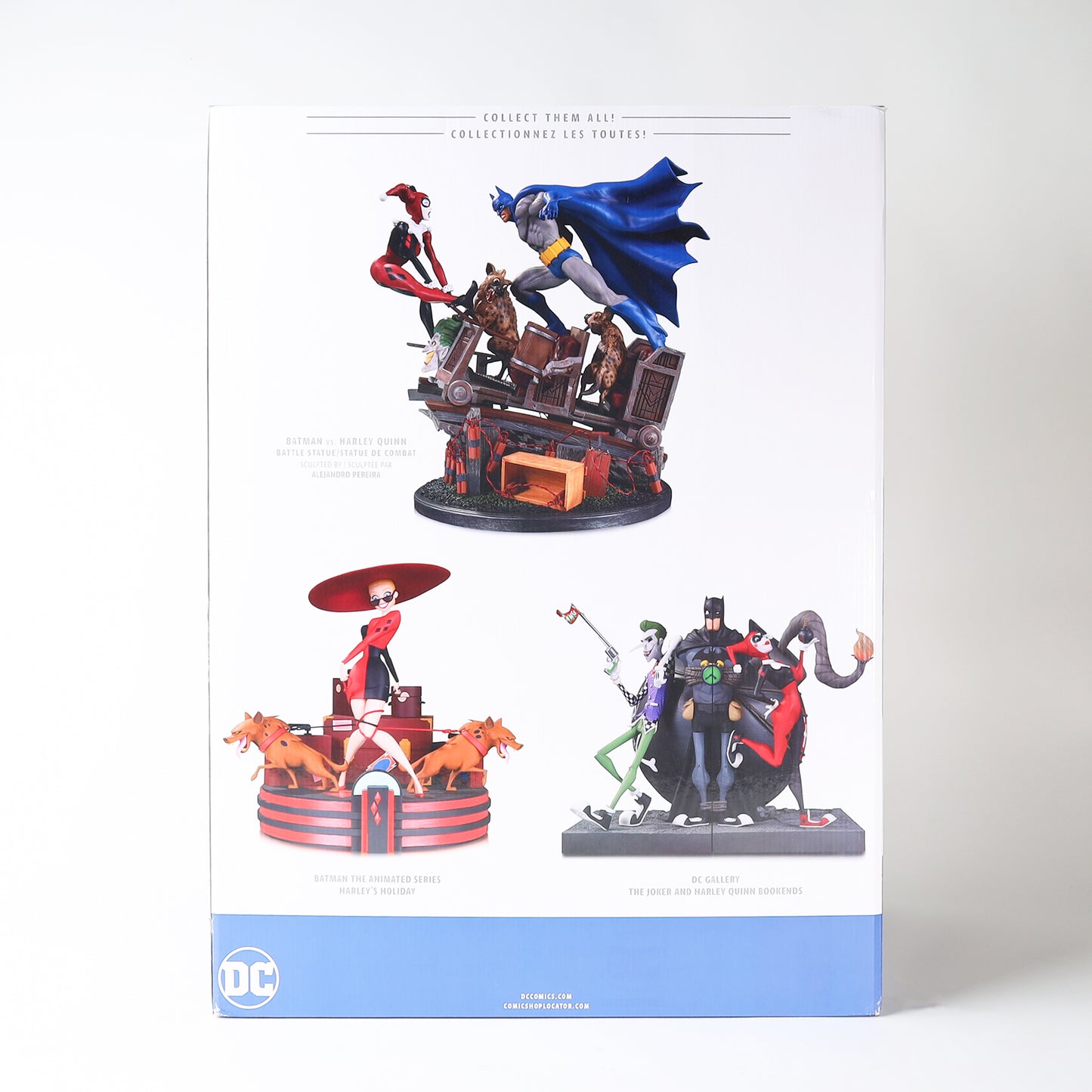 Numbered Limited Edition - Batman vs. Harley Quinn Battle Statue
