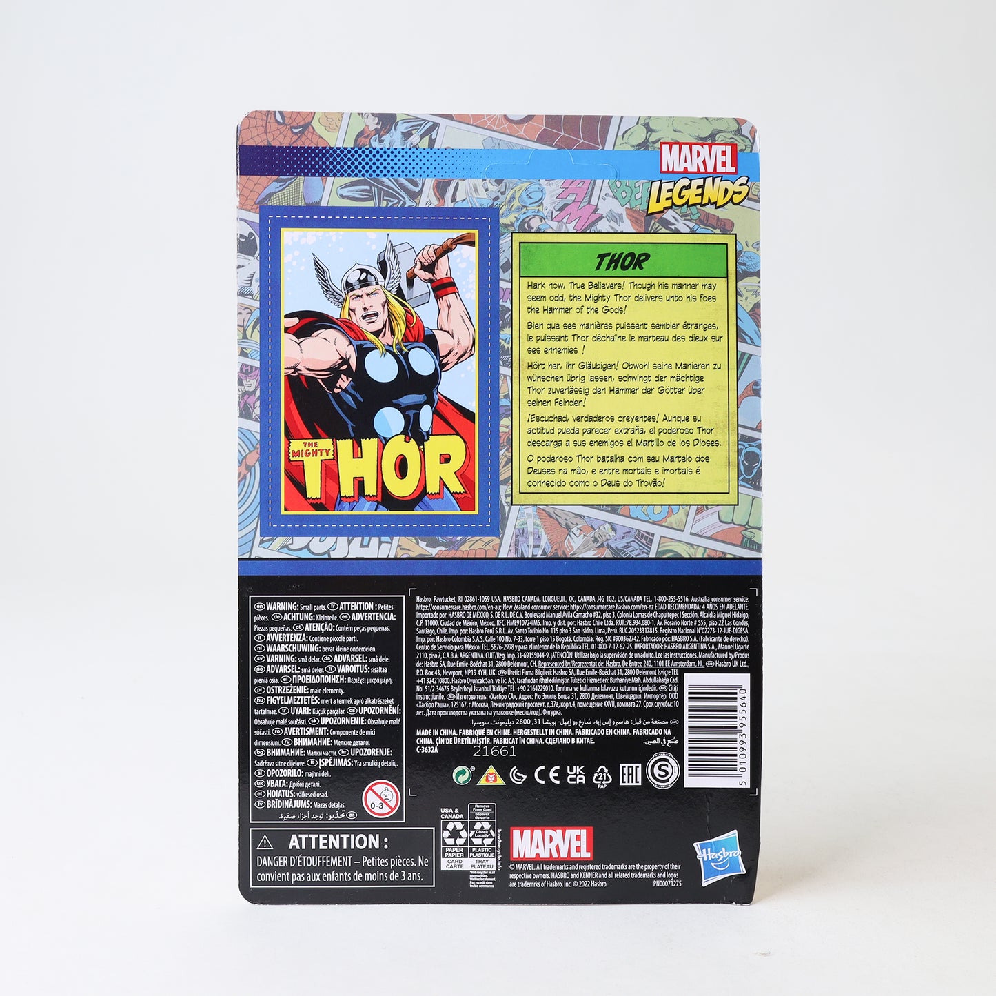 Marvel Legends Series Retro 375 Collection Thor Action Figure