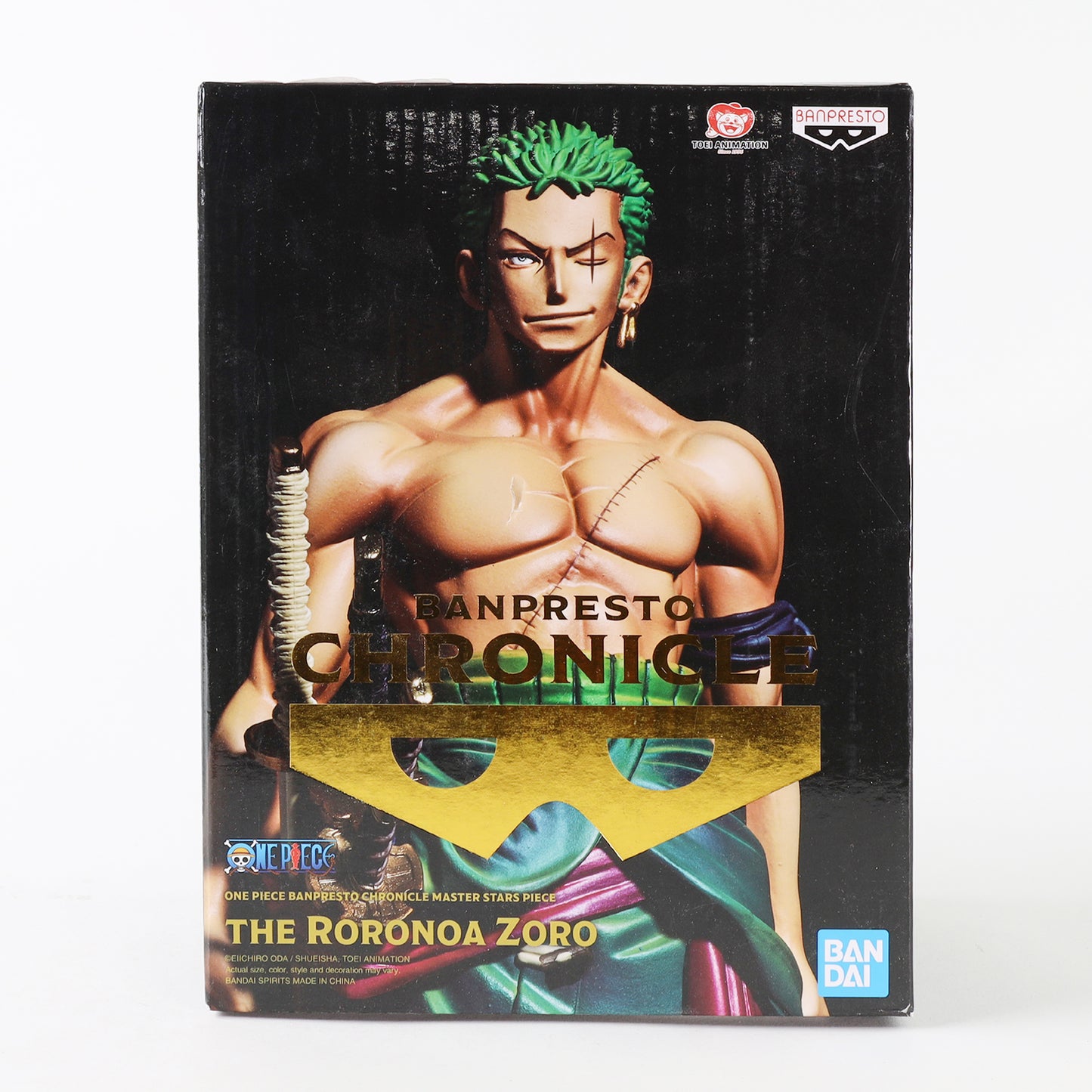 Banpresto - Chronicle Master Stars Once Piece Roronoa Zoro Statue