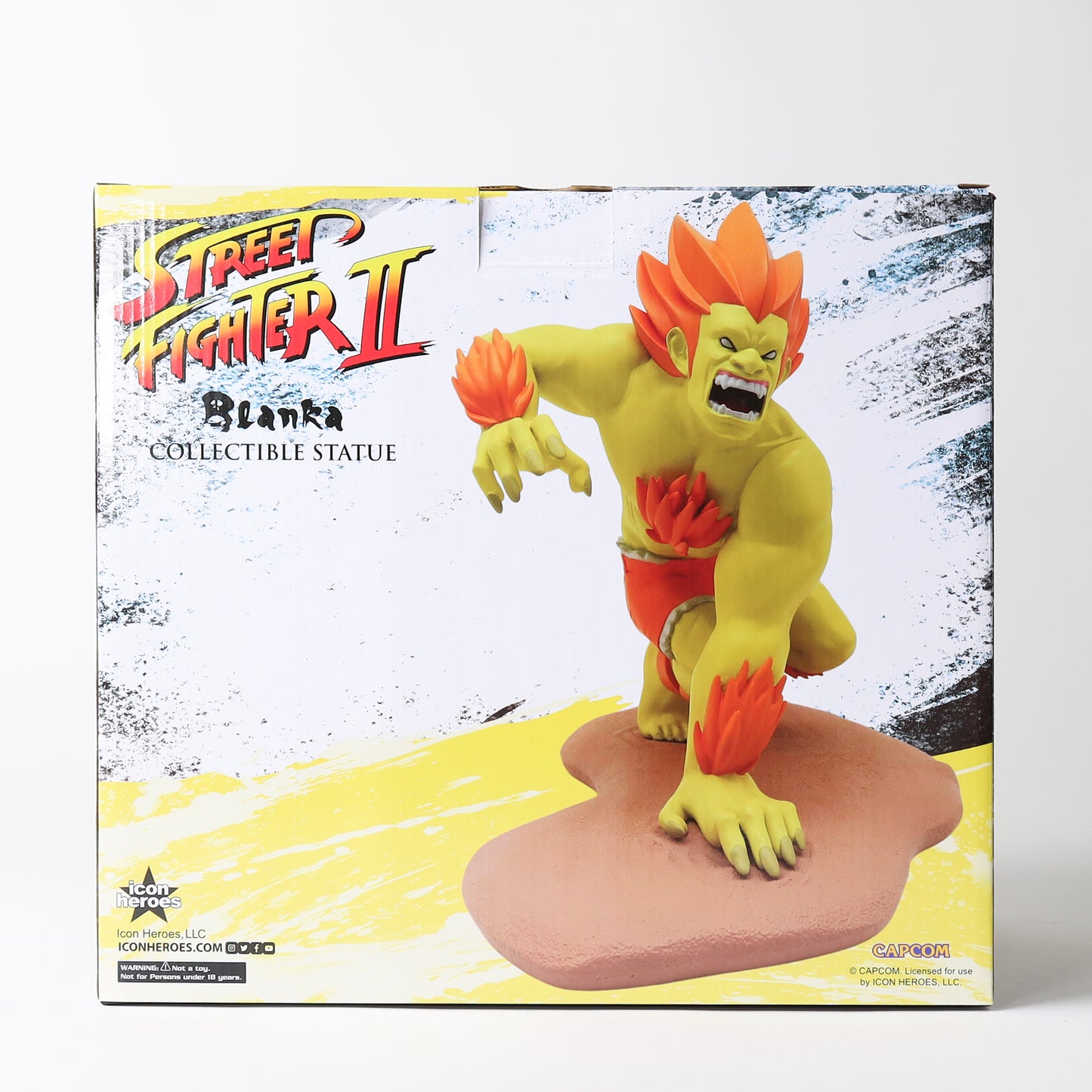 Icon Heroes Street Fighter II Blanka Polystone Statue