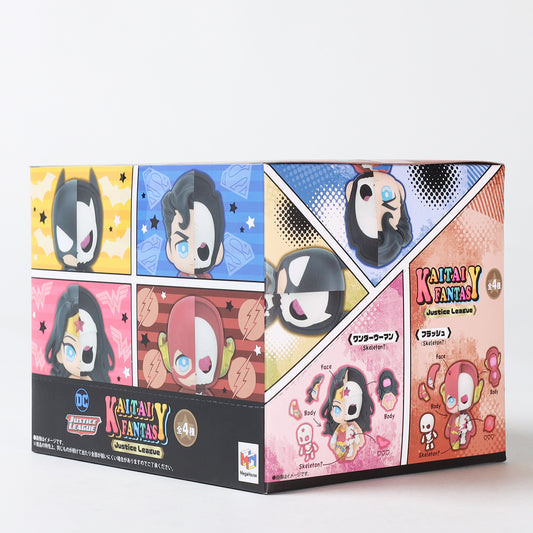 Megahouse Kaitai Fantasy Vol. 3 - Justice League 3D Puzzles (Set of 4)