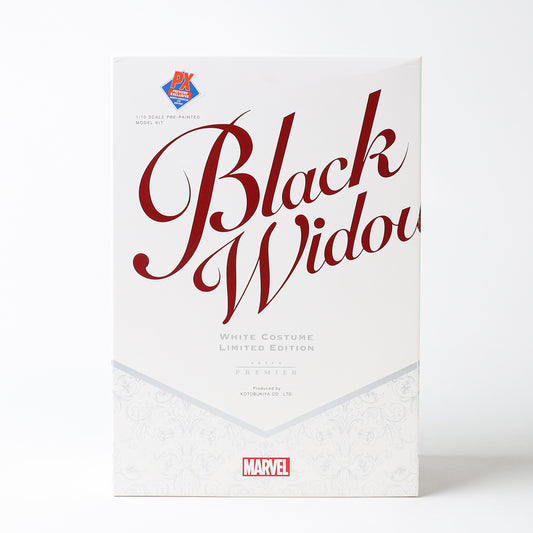 Kotobukiya Marvel - Black Widow White Costume ArtFX Statue