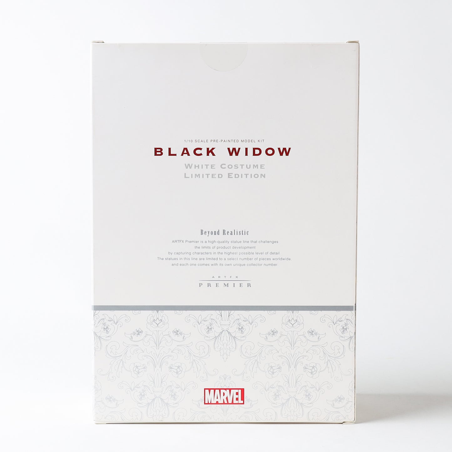 Kotobukiya Marvel - Black Widow White Costume ArtFX Statue