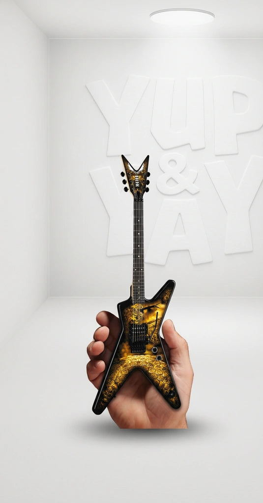 Axe Heaven: Pantera - Dimebag Darrell The Great Southern Trendkill Dean Mini Guitar Replica