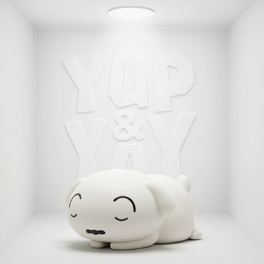 Banpresto Fluffy Puffy Series: Crayon Shin-Chan - Shiro (Ver. B)