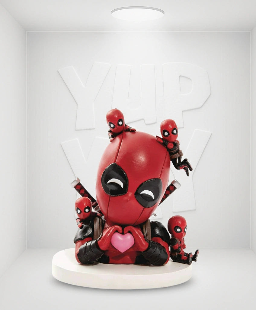 Beast Kingdom Marvel Comics Mea-004 Deadpool Jump Out of 4th Wall Mini Egg Attack Action Figure