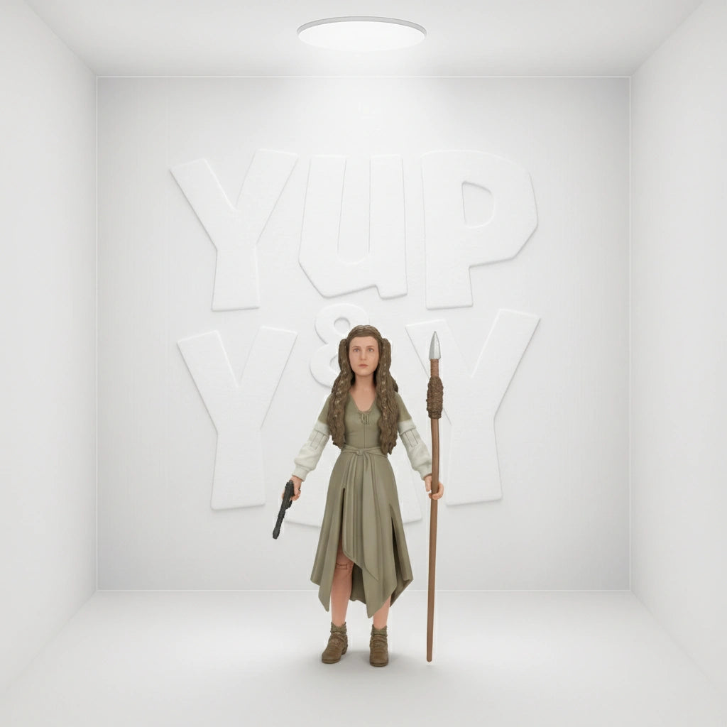 Hasbro Star Wars: The Black Series - Endor Ewok Village Leia (Return of the Jedi) 6-Inch Action Figure