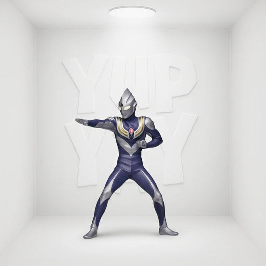 Banpresto Ultraman Hero's Brave Tiga Day & Night Special Type Ver. A PVC Figure