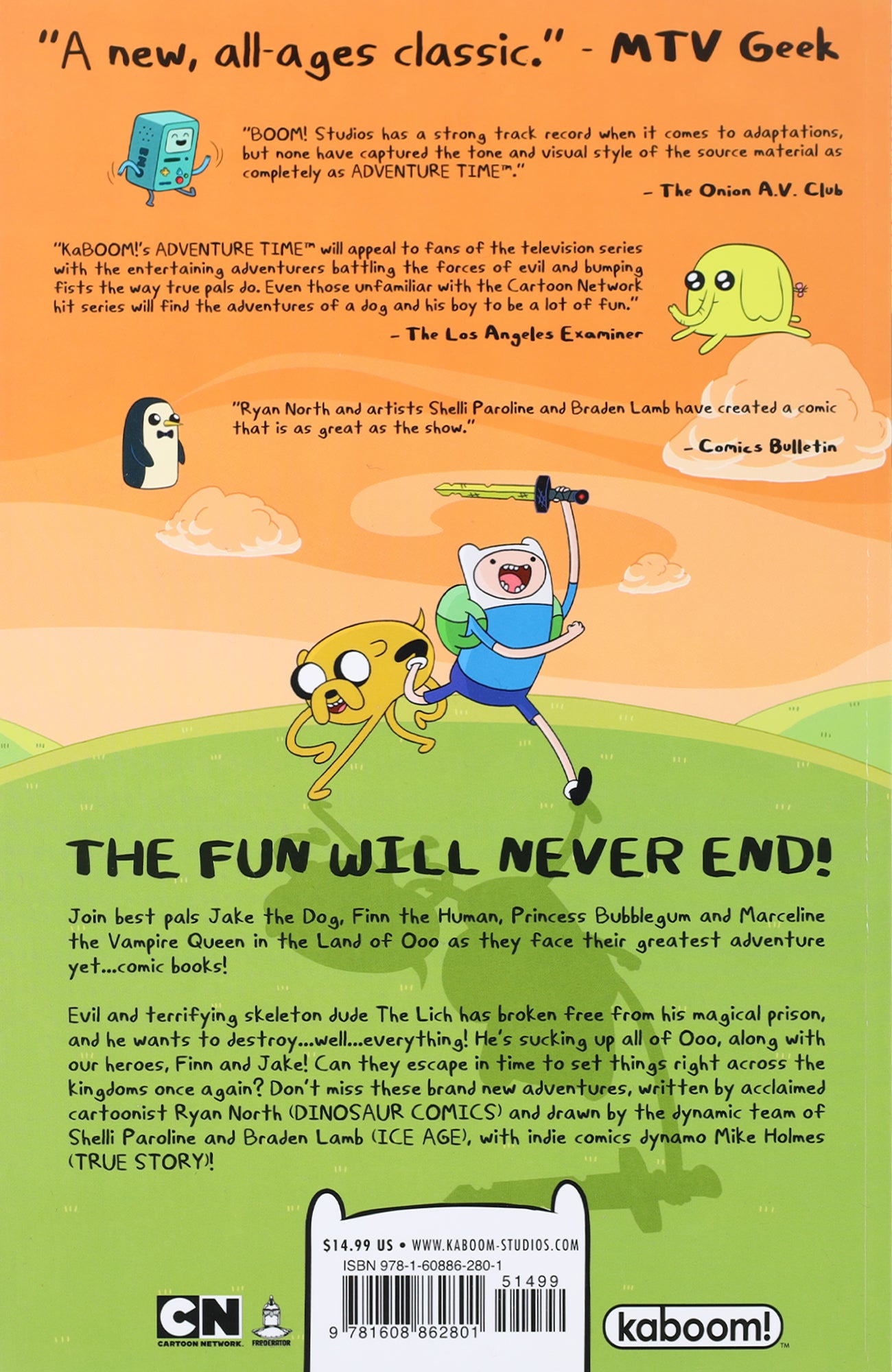 Adventure Time #1 (BOOM! Studios November 2012)