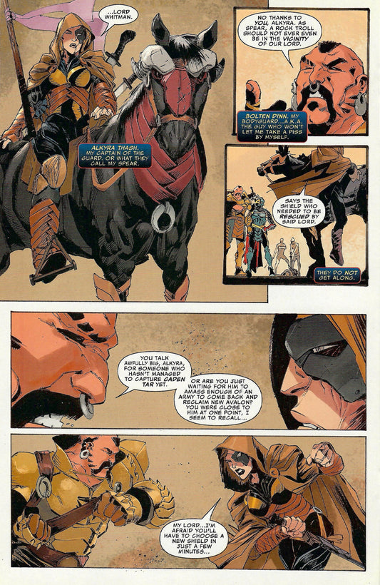 BLACK KNIGHT #1 ACTION FIGURE VARIANT COVER