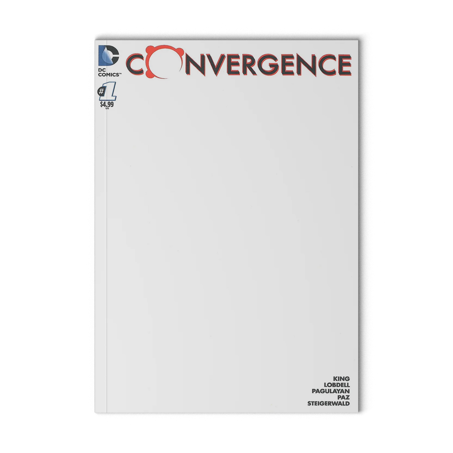 Convergence #1 DC 2015 Blank Variant