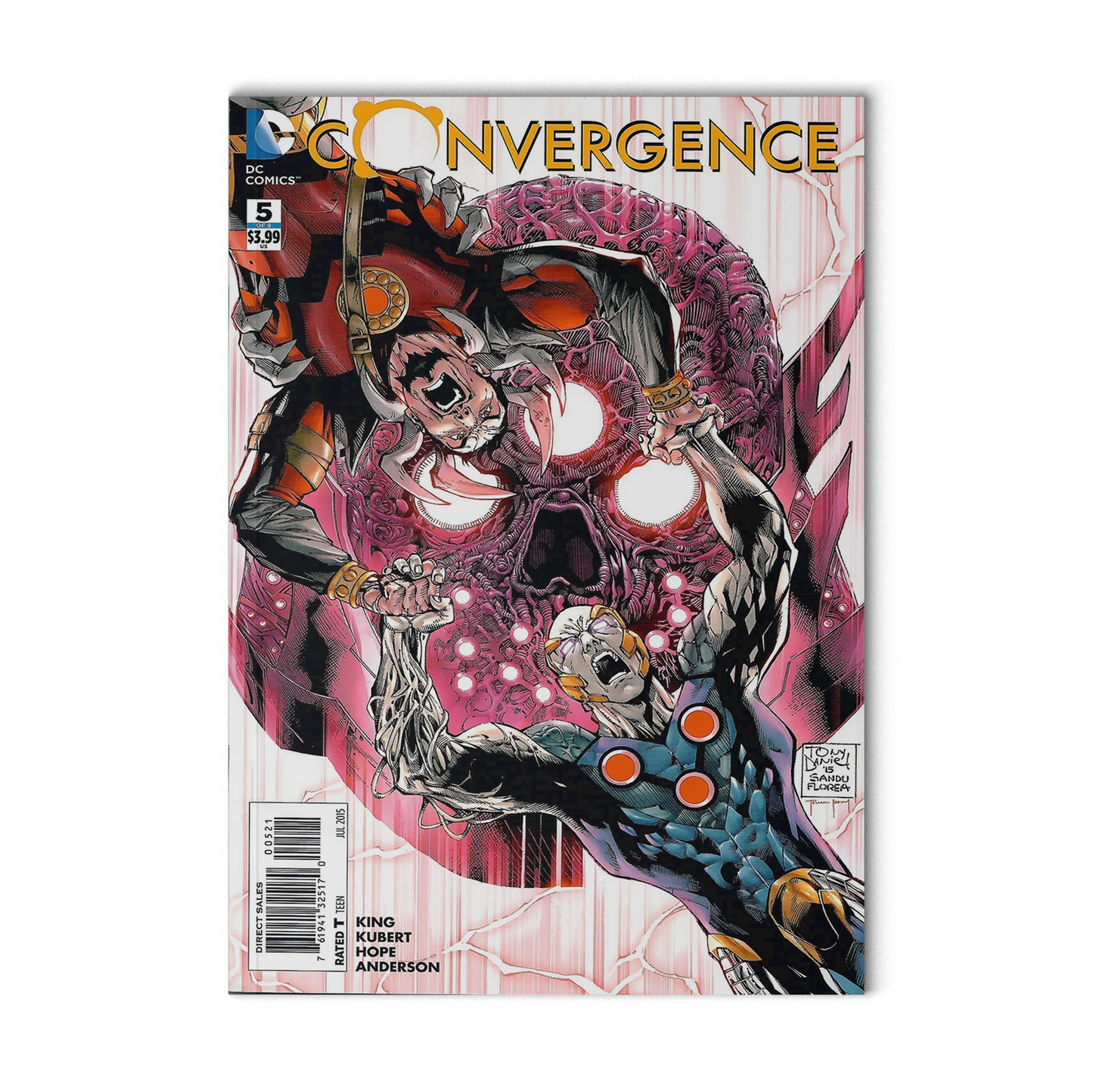 DC Comics Convergence #5 of 8 July 2015 Modern Age Comic Book