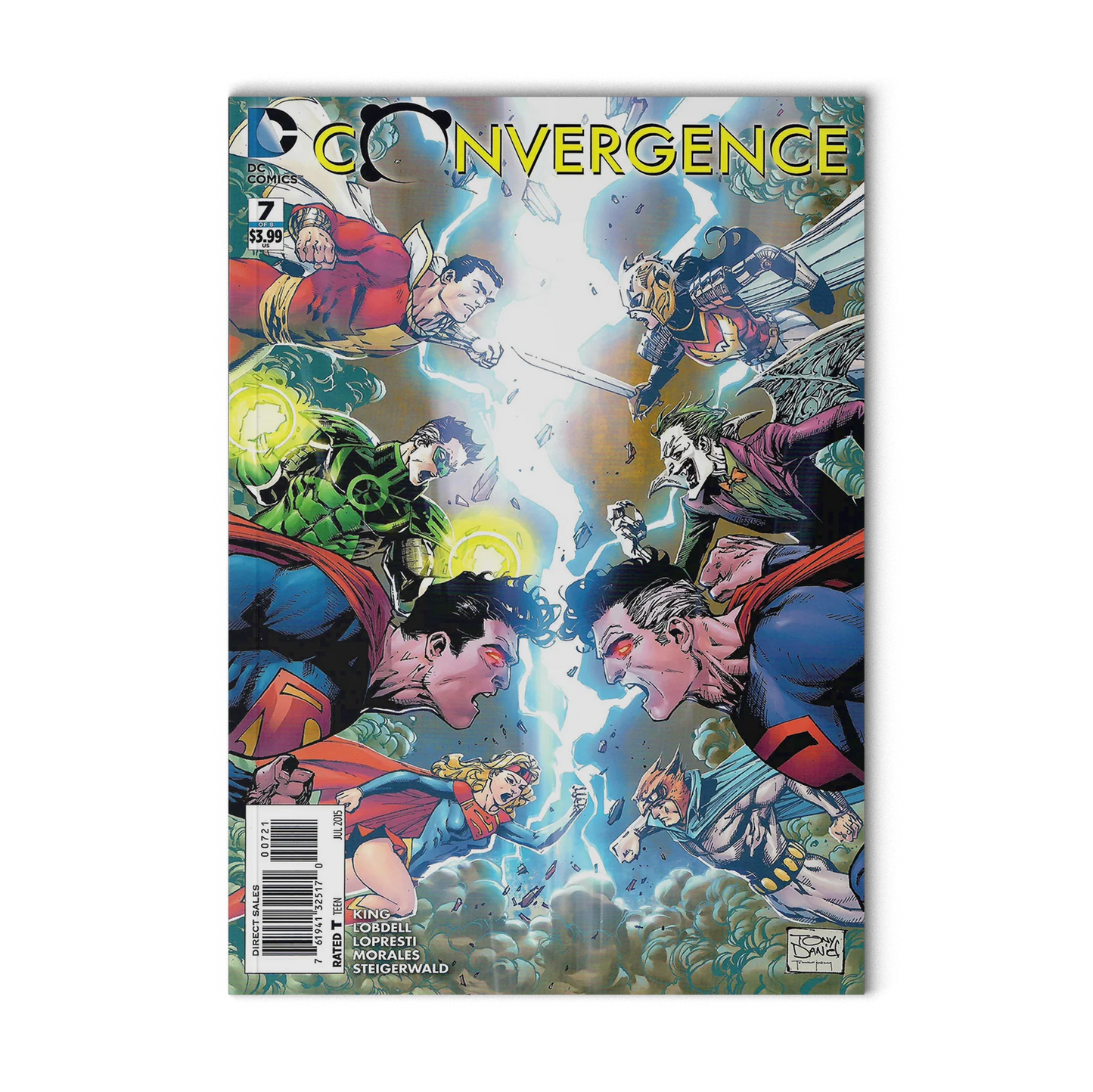 Convergence #7 Tony S Daniel Variant Cover New