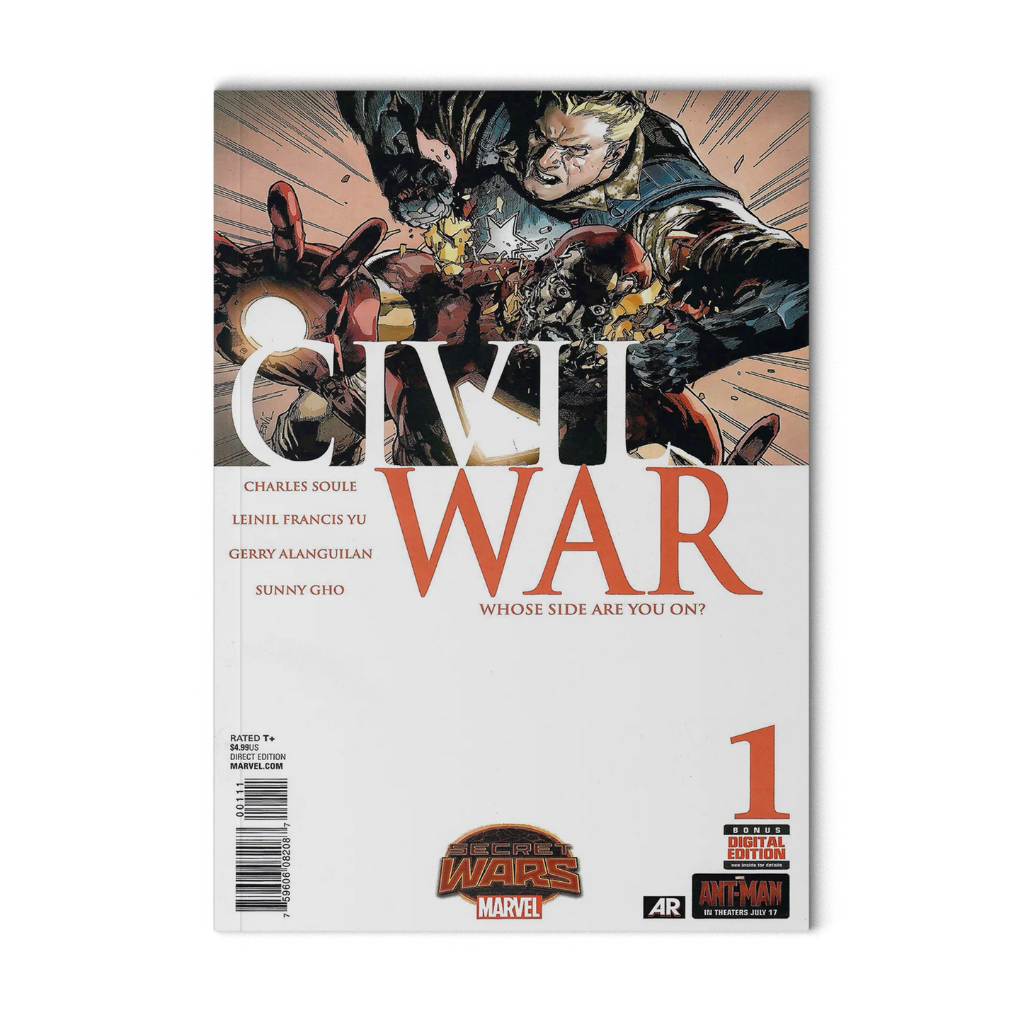 CIVIL WAR: SECRET WARS #1 A (2015 Marvel Comics) First Print