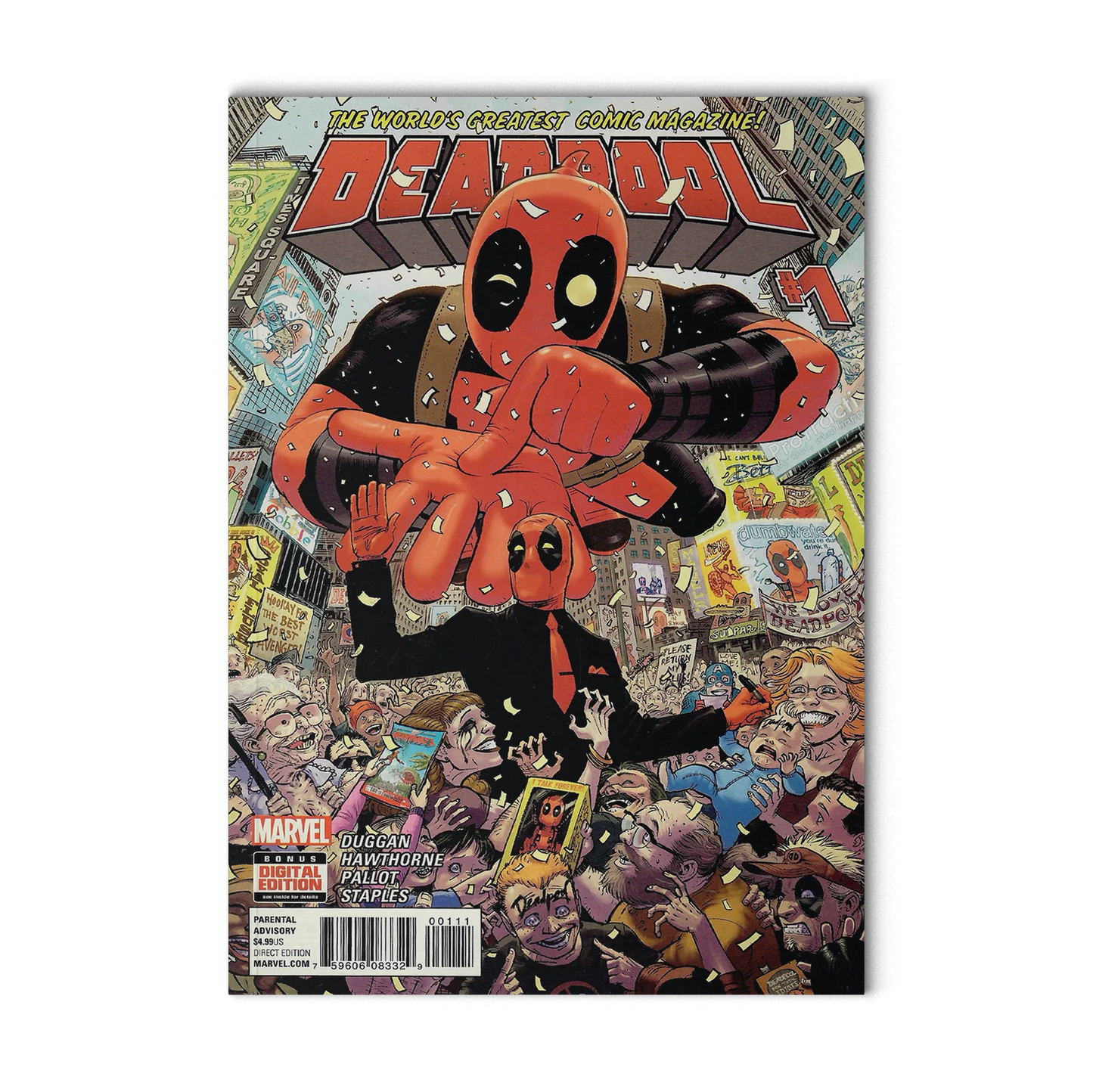 Deadpool #1 (2016) Marvel Comics 1st Print Comic Book