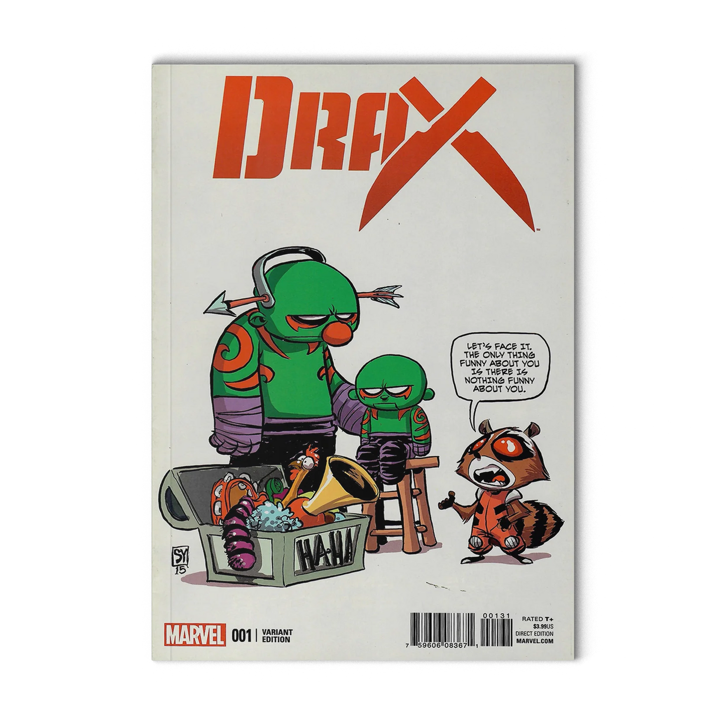 Drax #1 Skottie Young Variant Marvel Comicsa