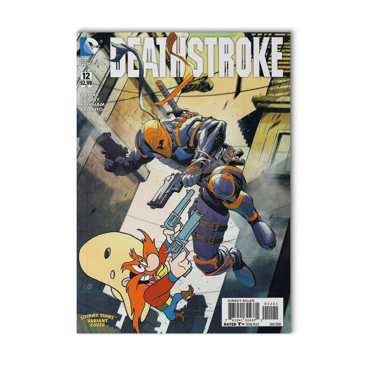 Deathstroke #12 Looney Tuens Variant Cover (DC Comics January 2016)