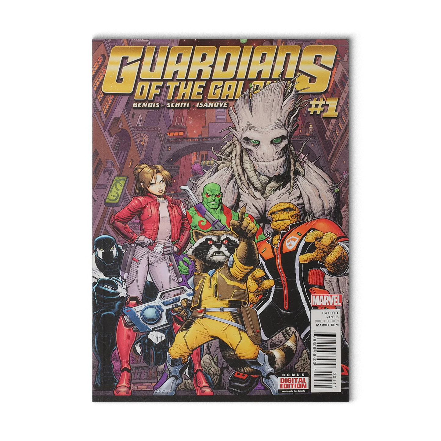 Guardians of the Galaxy #1 Art Adams Cover (Marvel Comics December 2015)