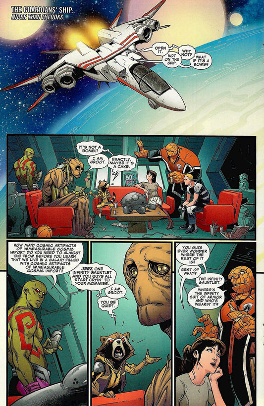 Guardians of the Galaxy #1 Art Adams Cover (Marvel Comics December 2015)