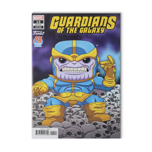 Marvel Comics GUARDIANS OF THE GALAXY (2019) #12 THANOS FUNKO POP! Variant Cover