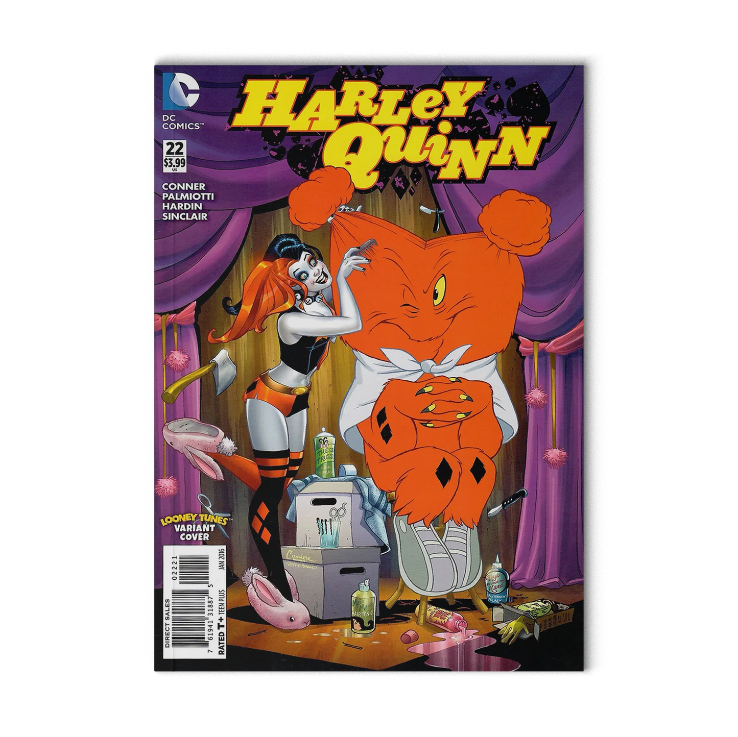 2016 DC - Harley Quinn # 22 Looney Tunes Variant