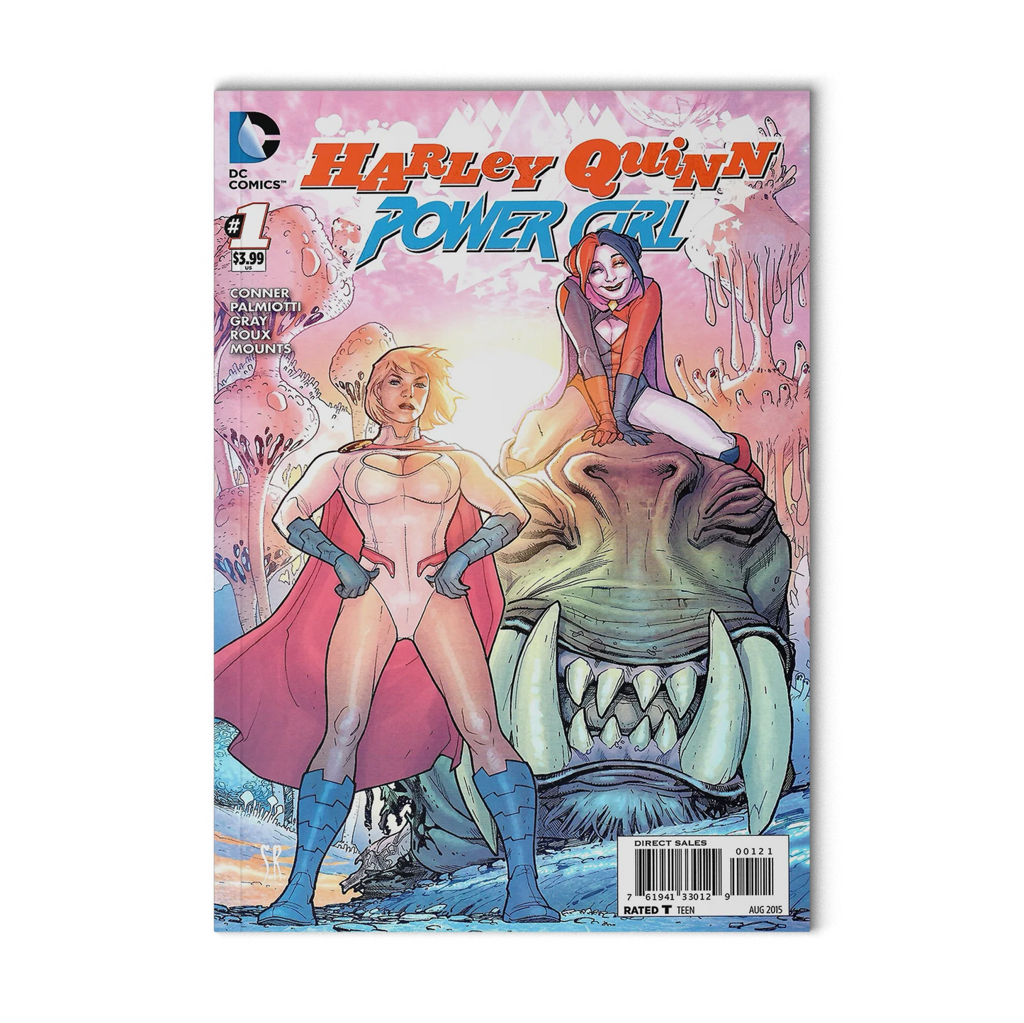 HARLEY QUINN AND POWER GIRL #1 AMANDA CONNER PALMIOTTI ROUX