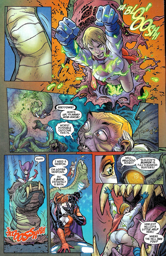 HARLEY QUINN AND POWER GIRL #1 AMANDA CONNER PALMIOTTI ROUX