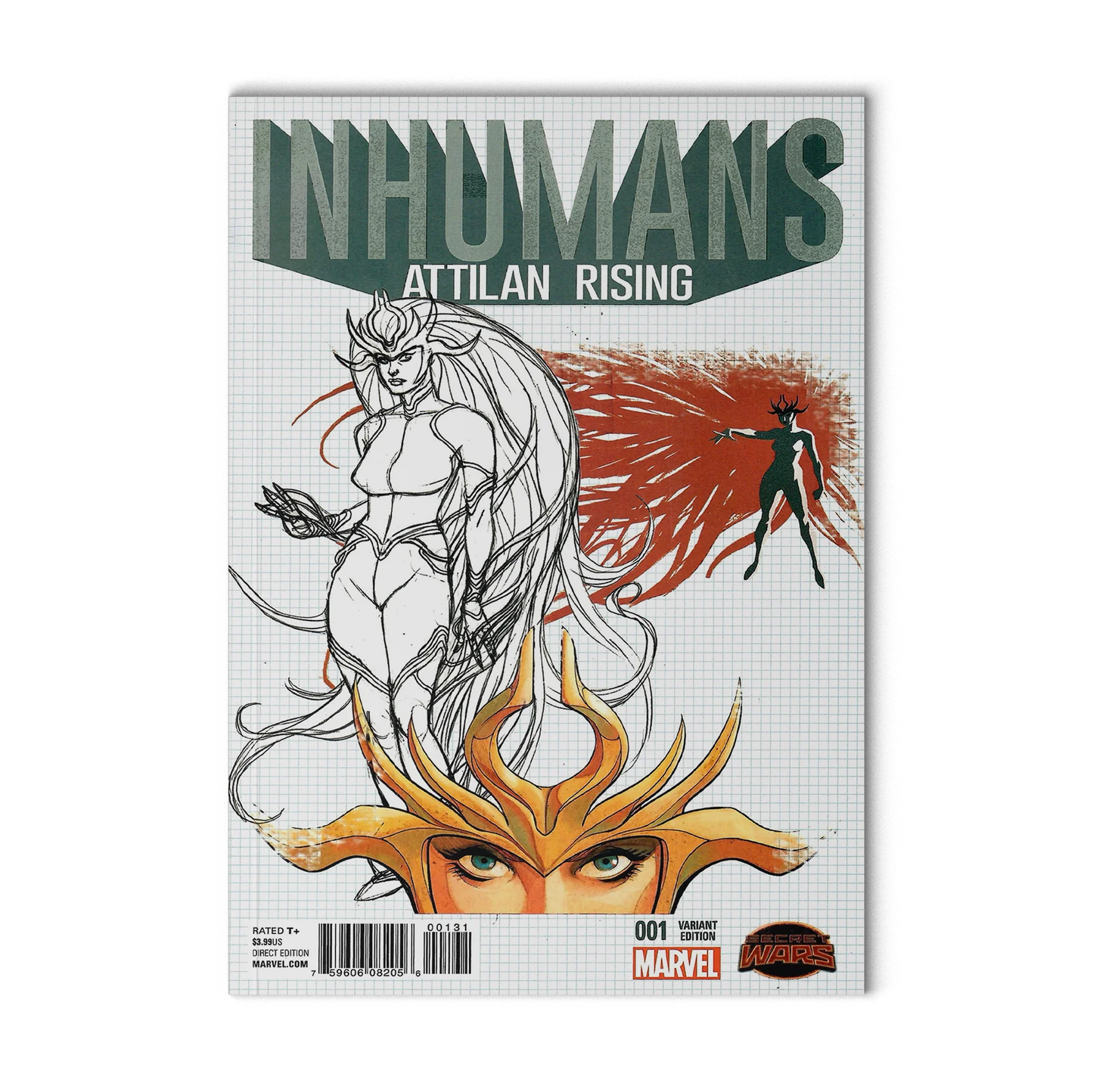 Inhumans Attilan Rising 1B Johnson 1:25 Variant