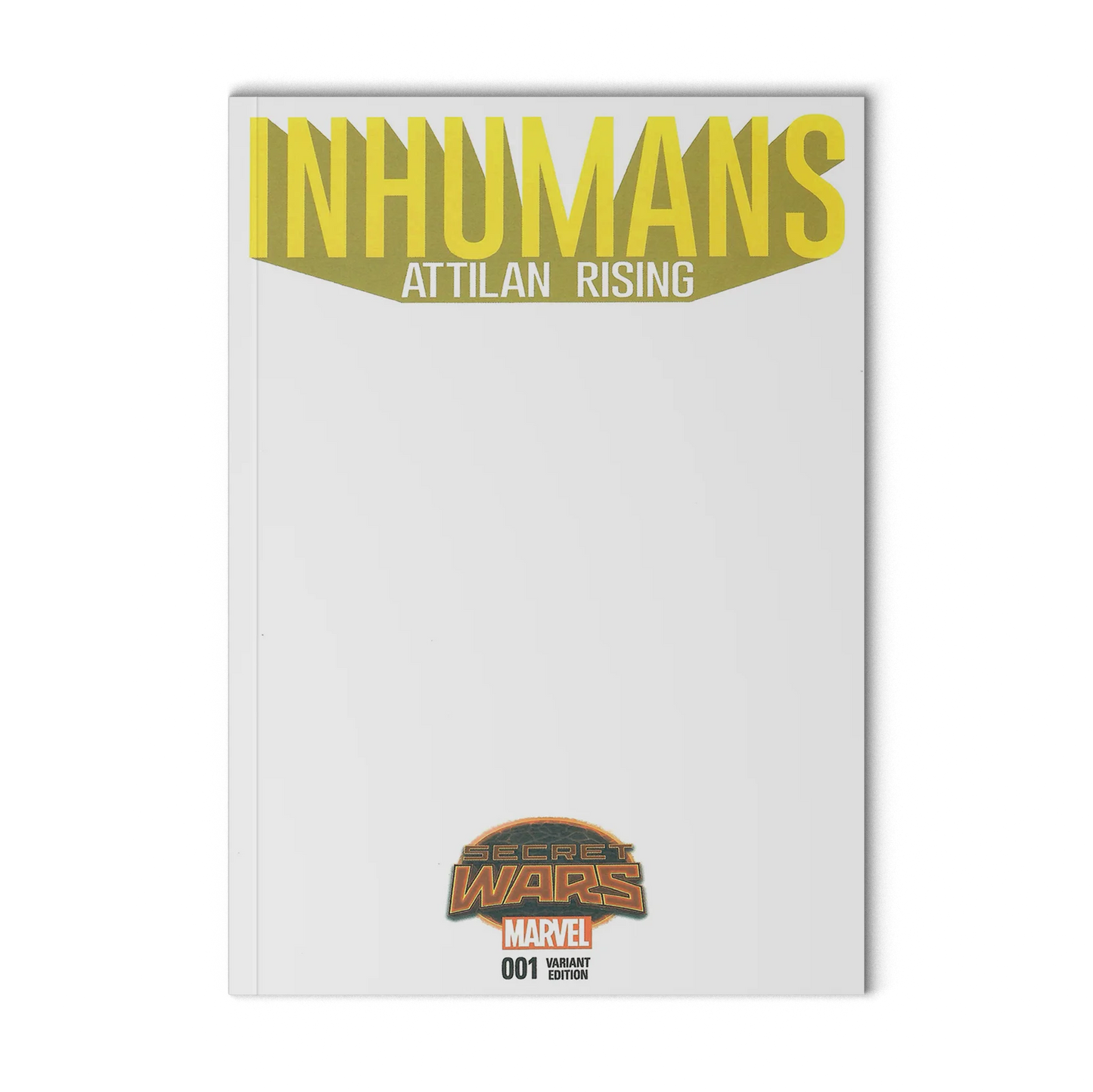 INHUMANS ATTILAN RISING #1 (2015) BLANK SKETCH VARIANT COVER