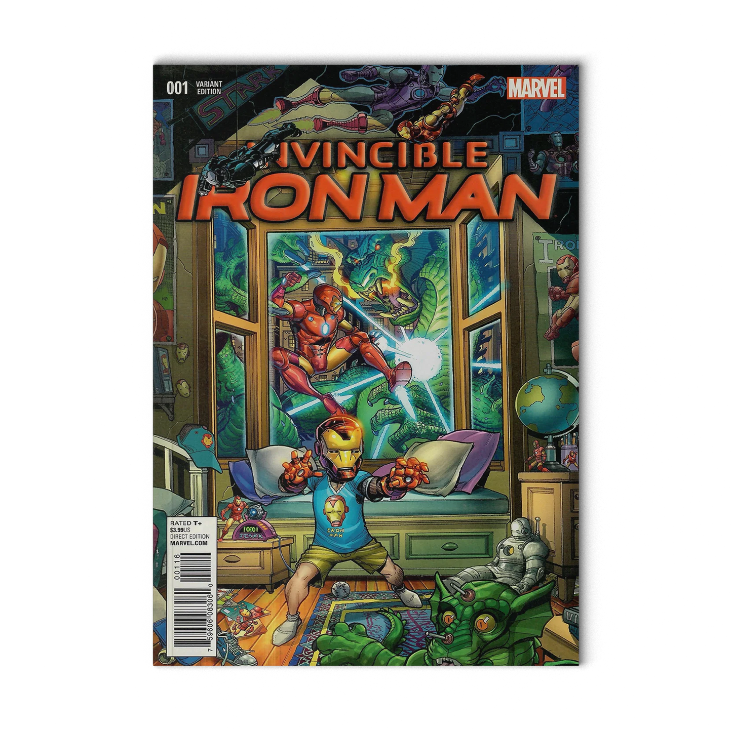 Invincible Iron Man #1Q (2ND SERIES) MARVEL Comics 2015 VF/NM Variant Cover