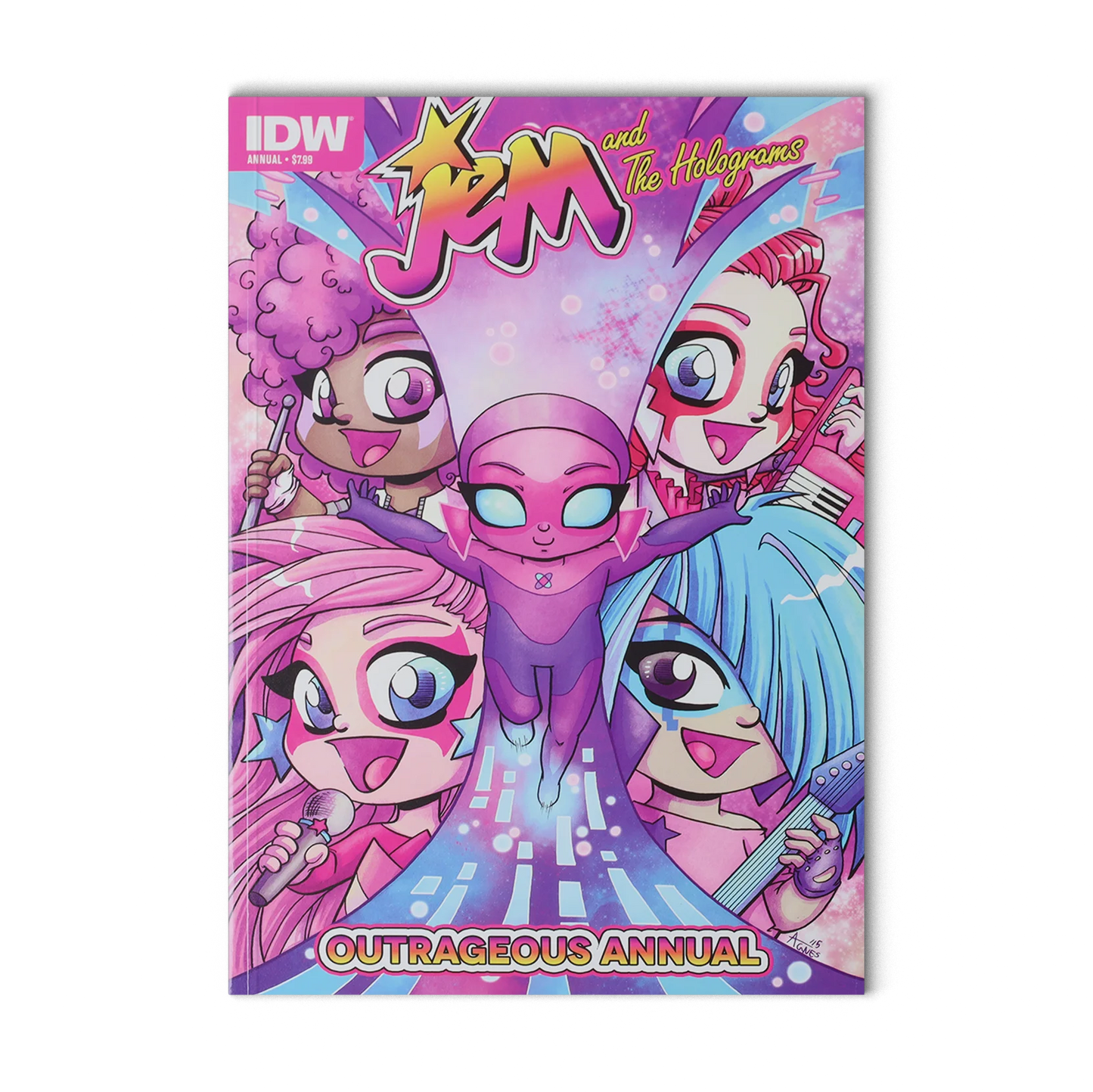 Jem And The Holograms Comic Annual 1 Cover A First Print Kelly Thompson 2015