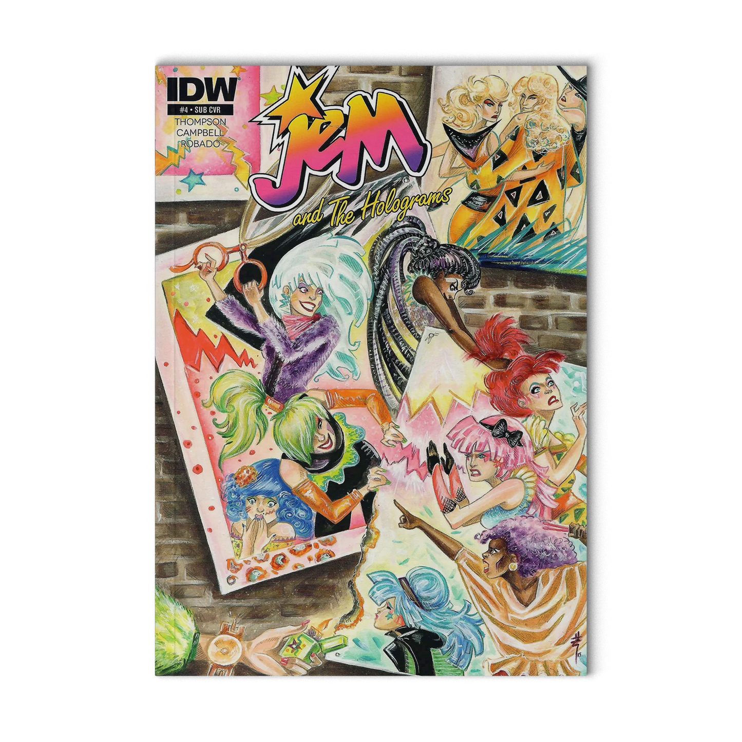 Jem and The Holograms #4 IDW Comics 2015